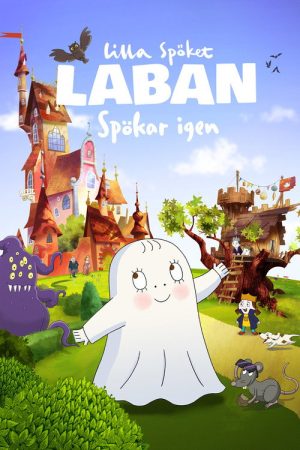 Lilla spöket Laban spökar igen (2024) poster
