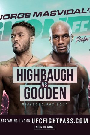 Jorge Masvidal’s iKON FC 1: Highbaugh vs. Gooden (2022) poster