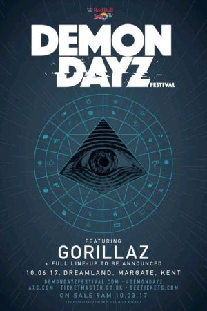 Gorillaz: Demon Dayz Festival (2017) poster