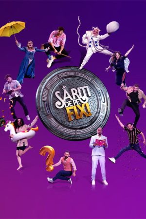 Sariti de pe fix (2023) poster
