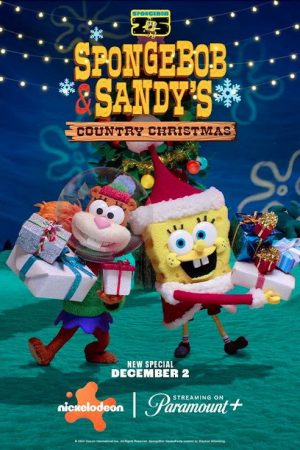 SpongeBob and Sandy’s Country Christmas (2024) poster