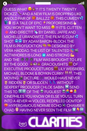 Clarities (2026) poster