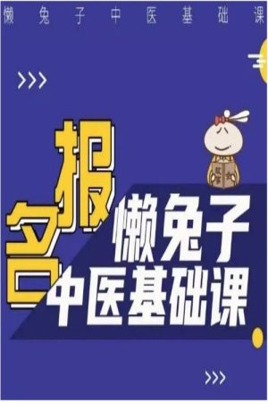 懒兔子中医基础课 (2018) poster