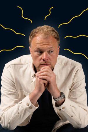 Degn vil være far (2023) poster