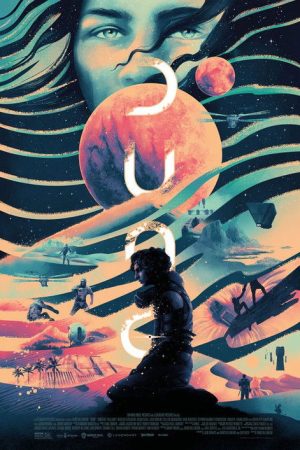 The Dune Saga by Denis Villeneuve (2021) poster