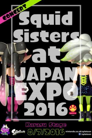 Splatoon – Squid Sisters Concert at Japan Expo 2016 (2016) poster