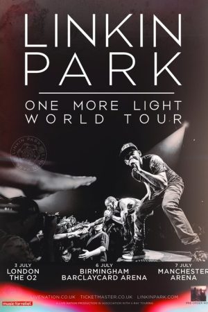 Linkin Park: One More Light World Tour – Birmingham (2017) poster