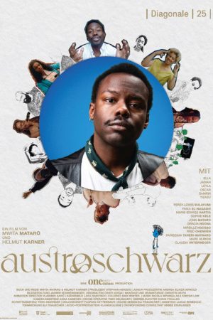 Blue poster