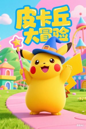 pikaqiudamaoxian (2021) poster