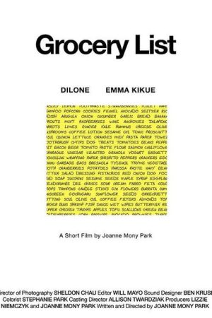 Grocery List (2022) poster