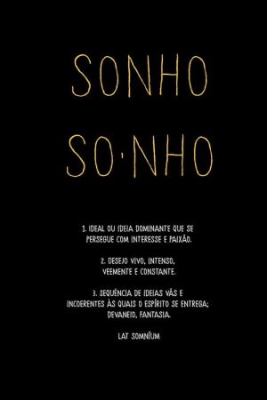 So•nho (2020) poster