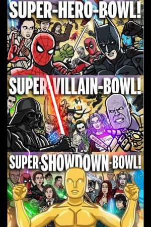 LA BATAILLE DES SUPERS-VILAINS! (2017) poster