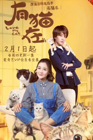 有猫在 (2018) poster
