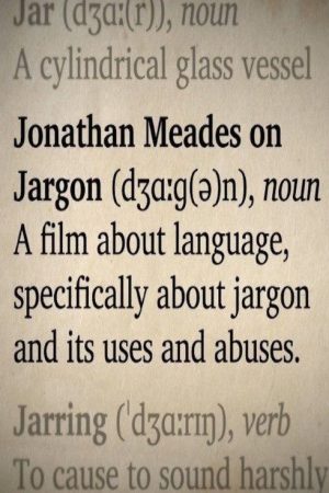 Jonathan Meades on Jargon (2018) poster