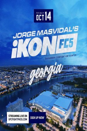 Jorge Masvidal’s iKON FC 5: Renfro vs. Irizarry (2022) poster