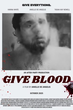 GIVE BLOOD (2025) poster