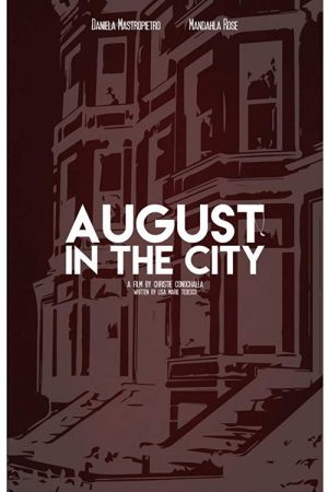 August in the City (2017) poster