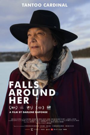 Falls Around Her (2018) poster