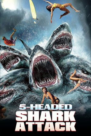 5-Headed Shark Attack (2017) poster